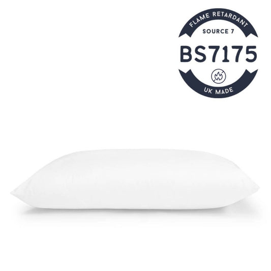 Flame Retardant Pillows - Proban Fabric, Anti-Allergenic, Washable, Ideal for Hospitality