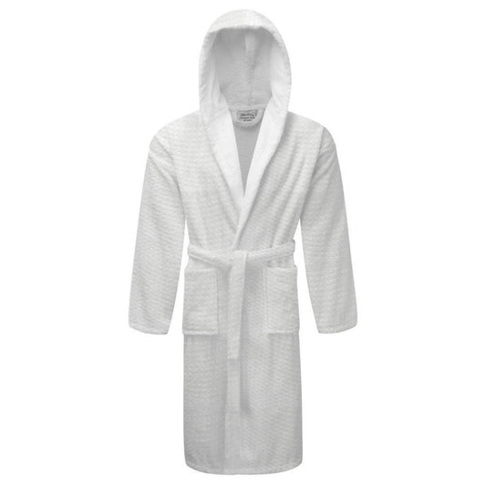 Handmade Luxury Egyptian Collection Hooded Bath Robe - 100% Cotton, 475 GSM Towelling, 1.5kg Weight, Machine Washable - Made with Love by a Small Business Owner - Ideal for Hotels, Gifts, and Personal Use