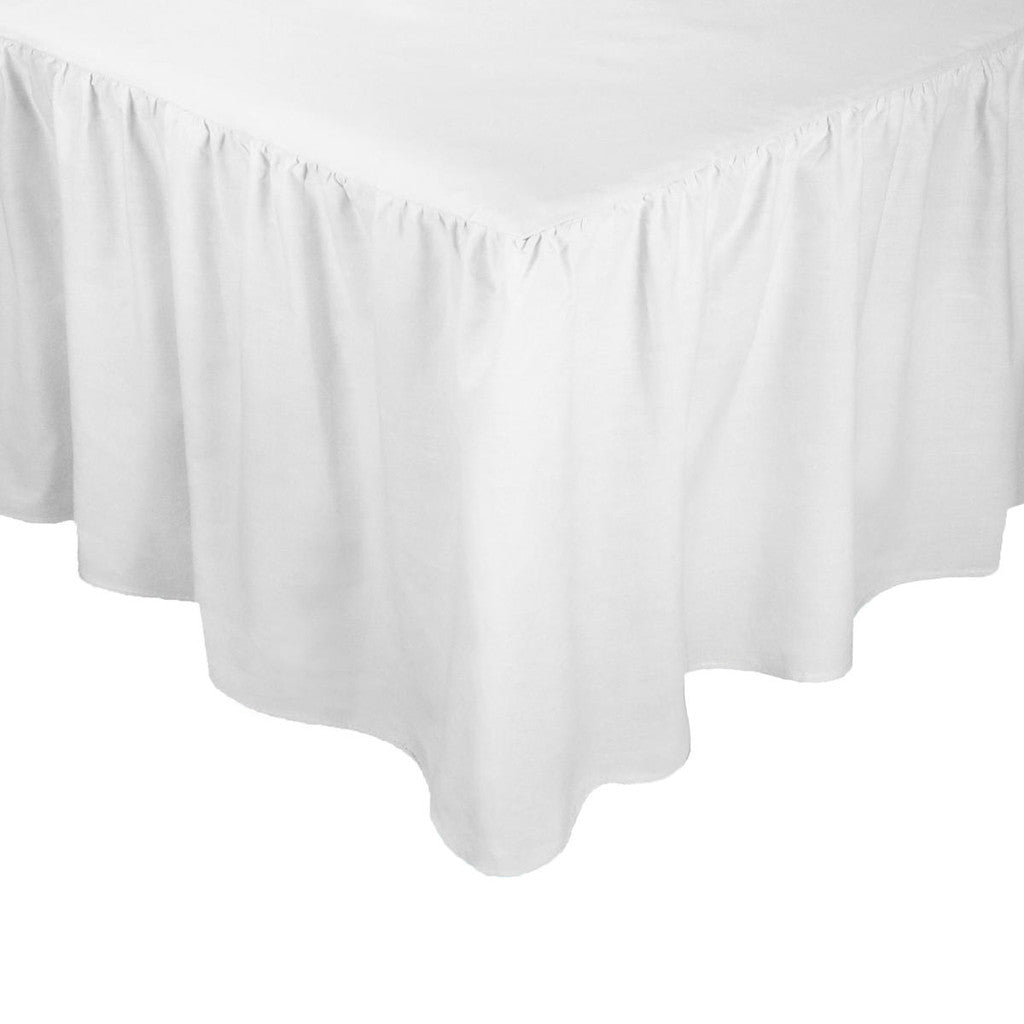 "200TC Percale Base Valances - Supreme Quality 100% Cotton, Hard Wearing & Long Lasting"