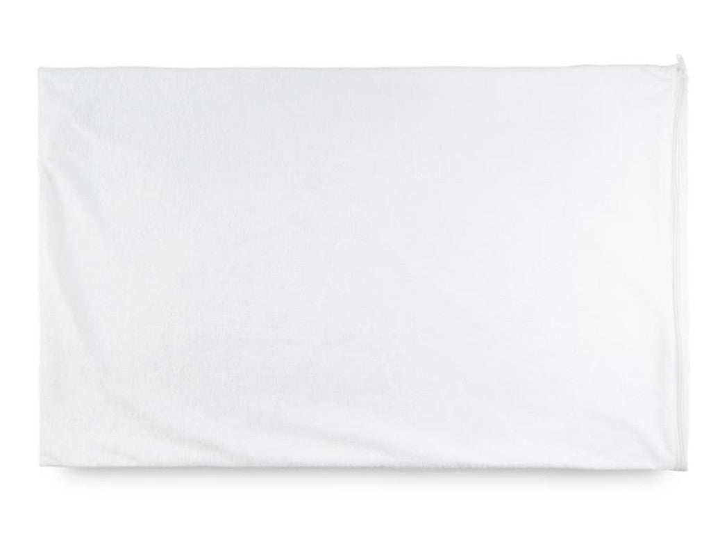 Waterproof Terry Towelling Pillow Protector - Durable 100% PU Backing, Soft & Breathable, Machine Washable