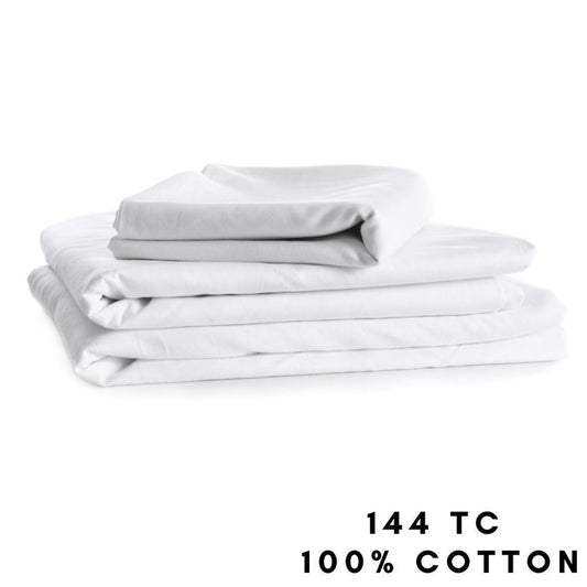 Handmade Wholesale 144TC 100% Cotton Flat Sheets | Small Business Owner Crafted with Love