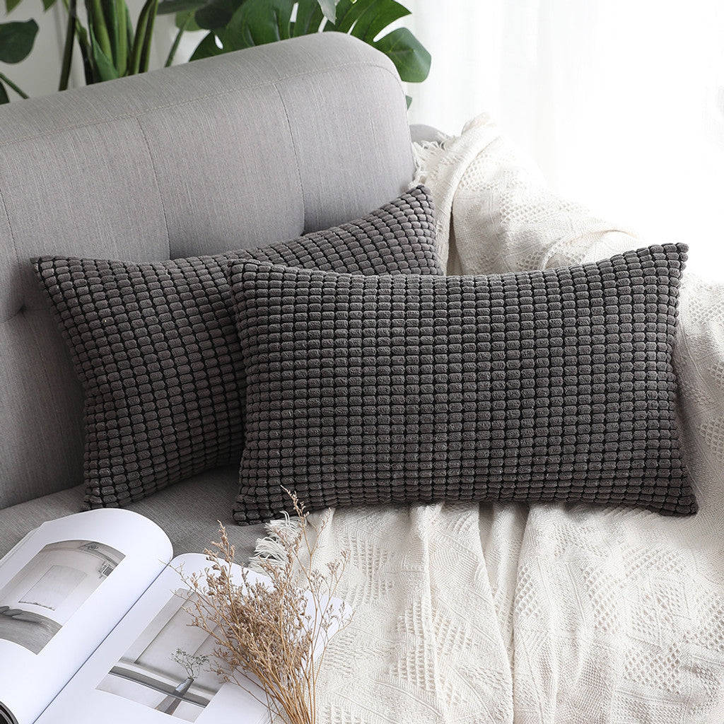 Handmade Premium Corn Corduroy Cushion Covers - 30x50cm | Grade A | Zipped | Made with Love by a Small Business Owner