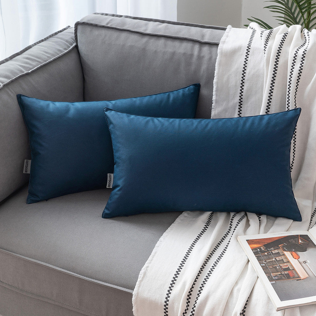 Premium Waterproof 30x50cm Zipped Cushion Covers - Add Your Preferred Insert.