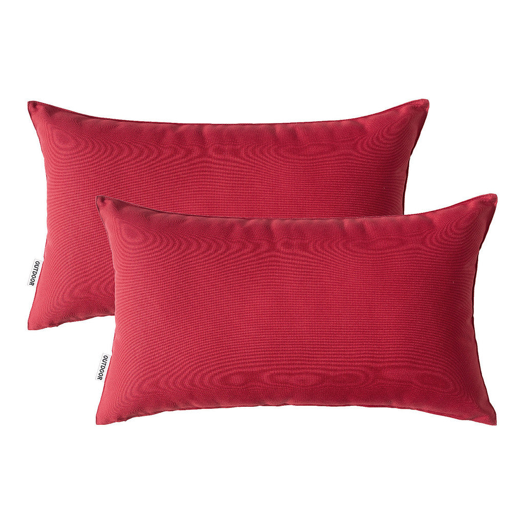 Premium Waterproof 30x50cm Zipped Cushion Covers - Add Your Preferred Insert.