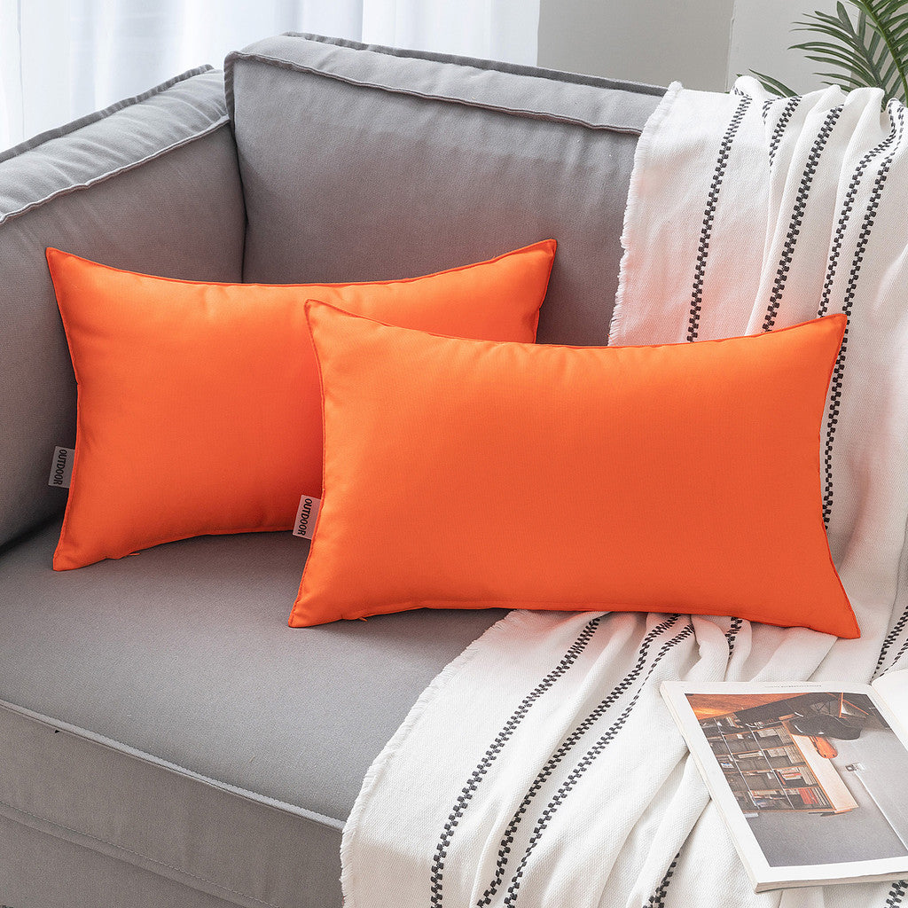 Premium Waterproof 30x50cm Zipped Cushion Covers - Add Your Preferred Insert.