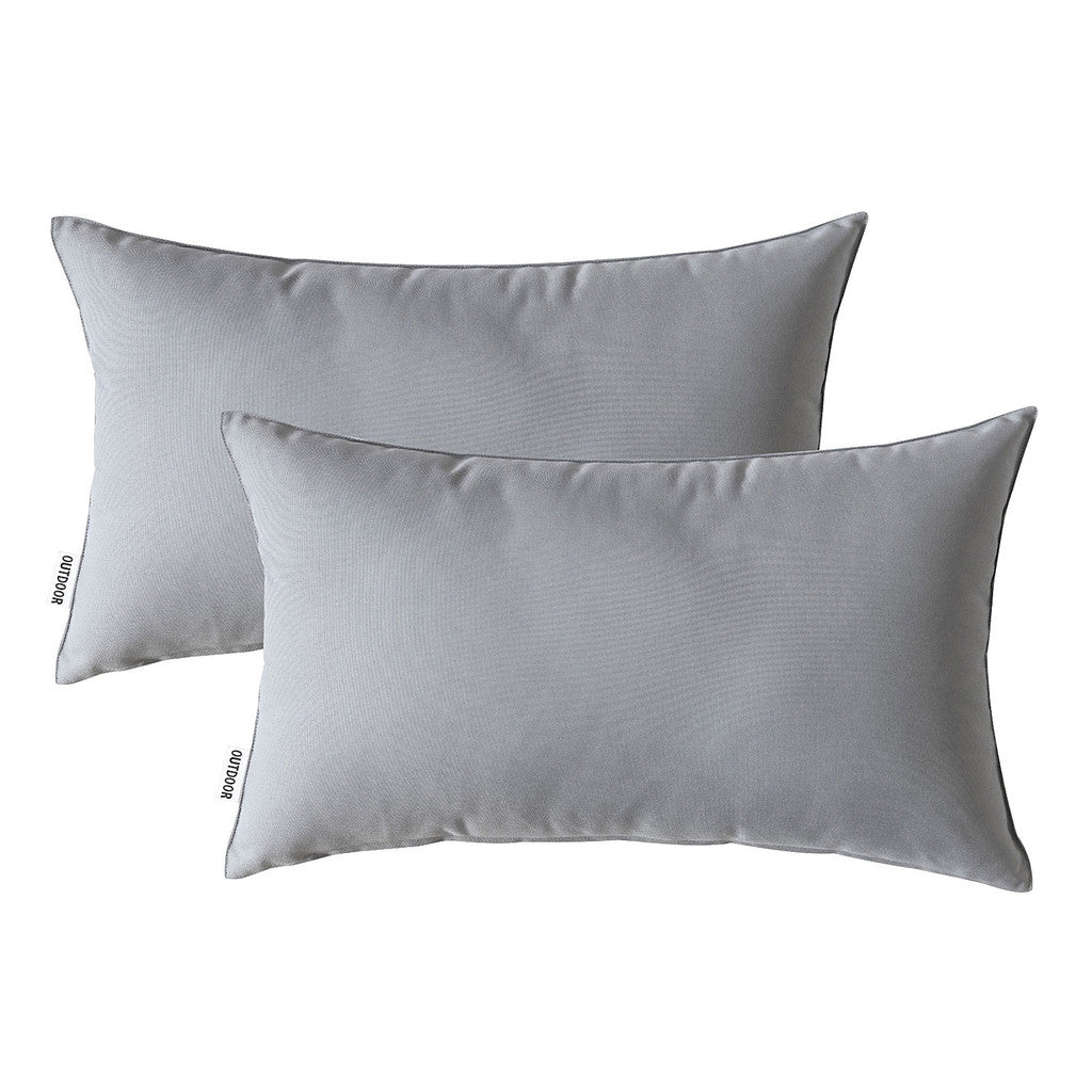 Premium Waterproof 30x50cm Zipped Cushion Covers - Add Your Preferred Insert.