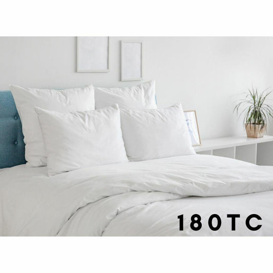 180 TC Cotton-Poly Bedding Set - Low Crease - Various Sizes