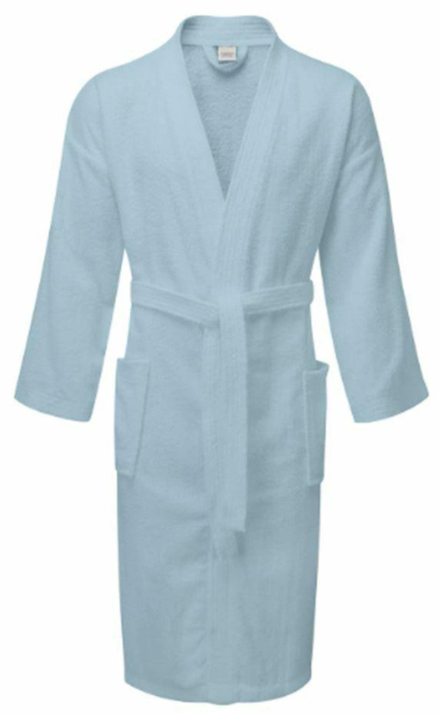 Soft & Fast-Drying 100% Cotton Kimono Bathrobe - 300 GSM